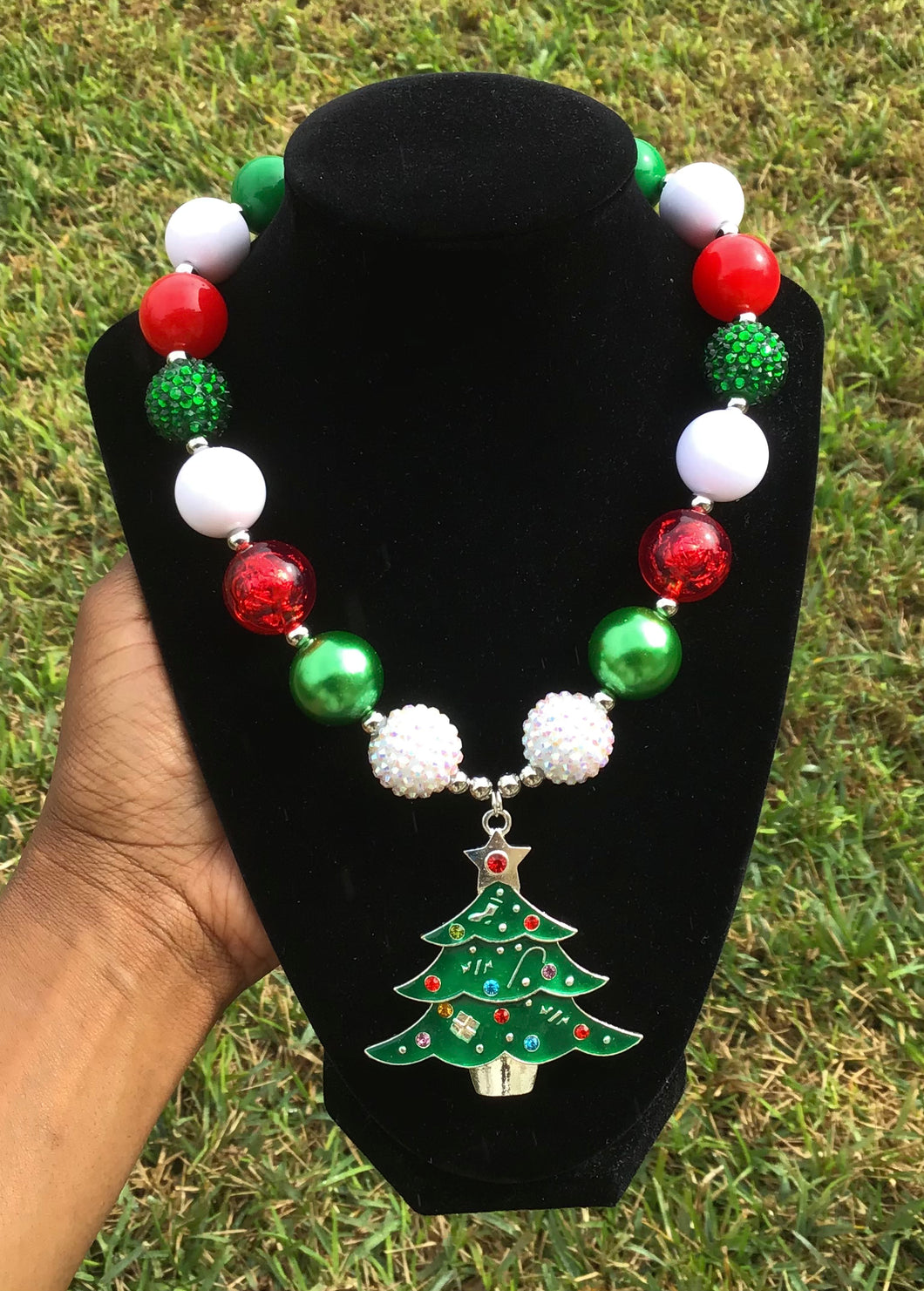 Christmas Tree Necklace